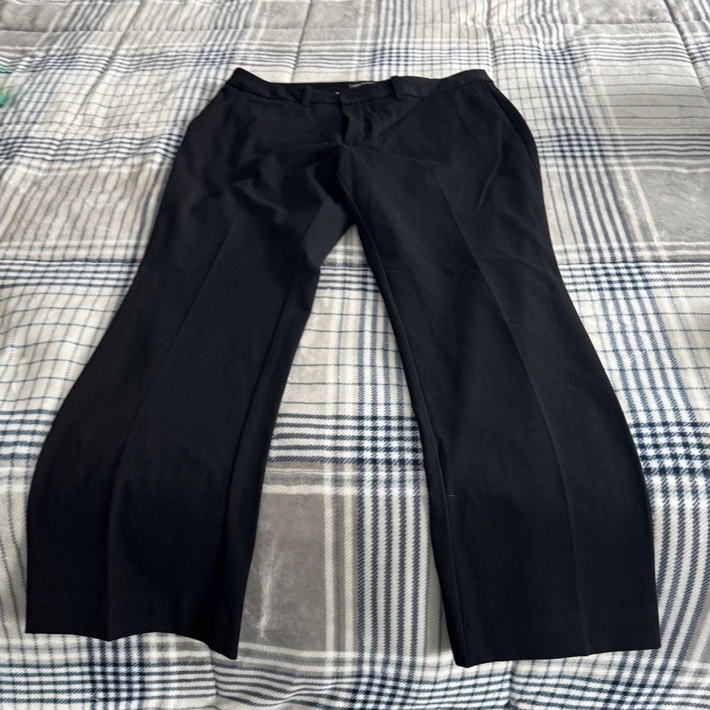Eddie Bauer Women's Black Wide Leg Pants